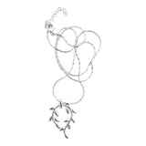 - Heartfelt Sentimental Friendship Greeting Card For Women And Leaf Necklace Gift Set - True Friends Grow Together - A Reason Season Friend - Bestie Bff Woman - Platinum Vine