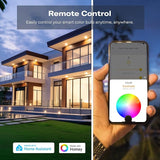 Zigbee Smart Color Bulb 4 Pack A19 RGBCW 800LM 2700K-6500K SmartThings Home Assistant Compatible