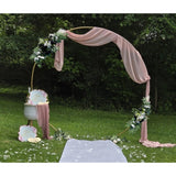 Wedding Arch Flowers, Peony Floral Eucalyptus Greenery Leaves Set Of 2 Artificial Flower For Wedding Ceremony Welcome Sign Home Decorations