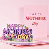Pop Up Mother'S Day Card - Handmade 3D Greeting Card With Envelope, Creative Popup Gift Cards For Mom, Grandma, Wife,Anniversary (Styletwo)