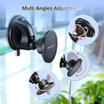 Magnetic Shower Mirror Phone Holder, Reusable Rotating Mount for All Phones