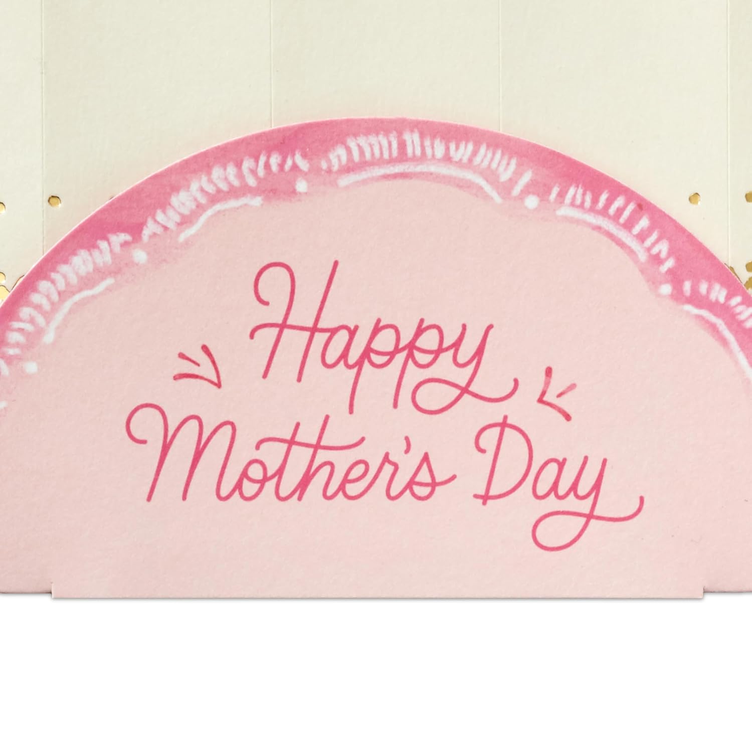 Hallmark Paper Wonder Mother's Day Pop Up Card (Bouquet, Gold Vase)