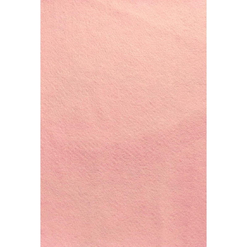 Felt (Flamingo Pink - Pms 176) Sticky Back, A4 Sheet (8.27" X 11.69"),