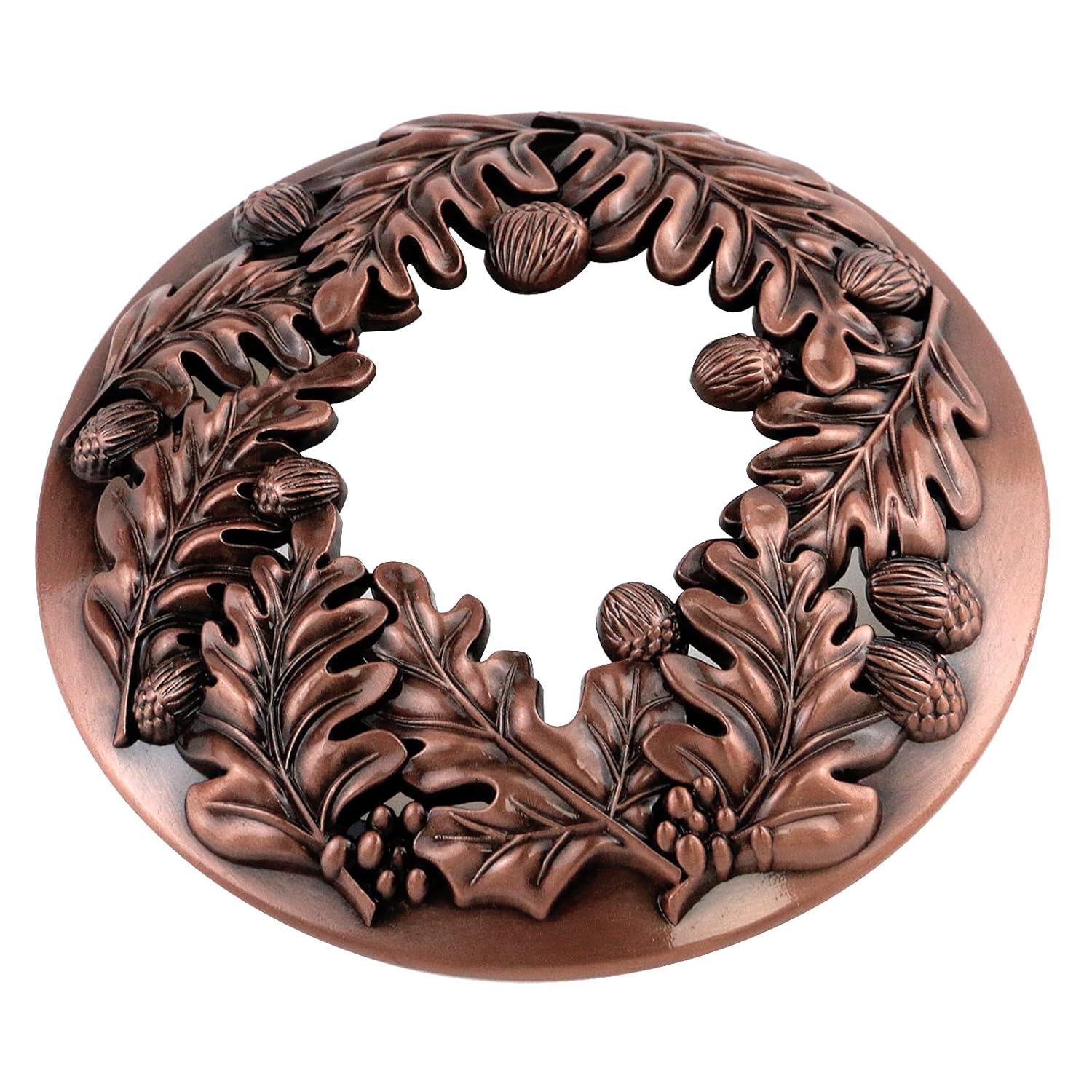 Lid Jar Candle Topper,Bronze Sacred Fruit Metal Candle Toppers To Burn Evenly Home Decor Accessories Candles Shades Sleeves Cover Top Lid