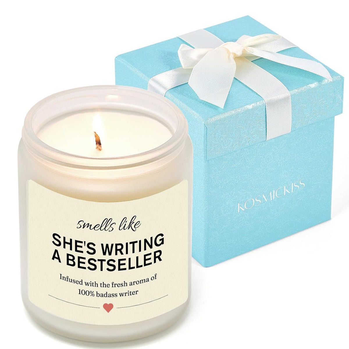 Writer Gifts For Women, Funny Author Gifts For Writers, Lavender Soy Wax Candle, Cool Writer Presents For Book Novelist, Screenwriter, Aspiring Literature Presents