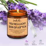 Engagement Gifts For Couples - Engagement Party & Engaged Gifts For Men, Him, Groom, Boyfriend, Fiance - Newly Engaged Gift, Scented Candle, 9Oz