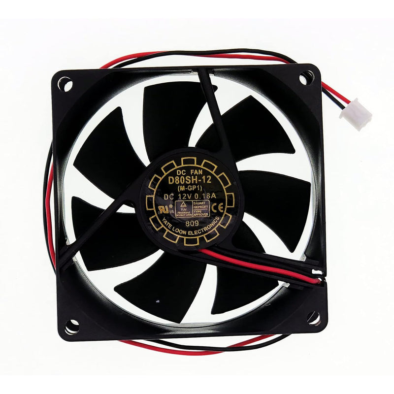 New Power Supply Chassis Cooling Fan For Yalnfan D80Sh-12 8025 Size:80 * 80 *