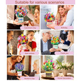 Pop Up Flower Bouquet Card Set For Women – 6 Unique 3D Floral Designs With Envelopes And Blank Note Cards For Birthdays, Mother'S Day, Thank You, Get Well, And More