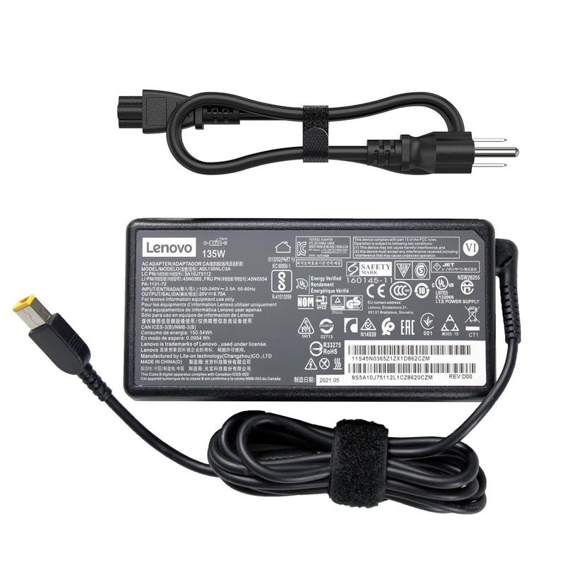 135W Ac Charger Fit For Lenovo Thinkpad W540 W541 P50 P70 T470P T460P T450P T4