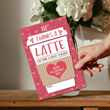 Sweet Teacher Valentines Day Card, Coffee Thank You Card For Teacher, Teachers Valentines Day Cards From Students, Appreciation Gifts For Teachers, Thanks A Latte Valentine Cards