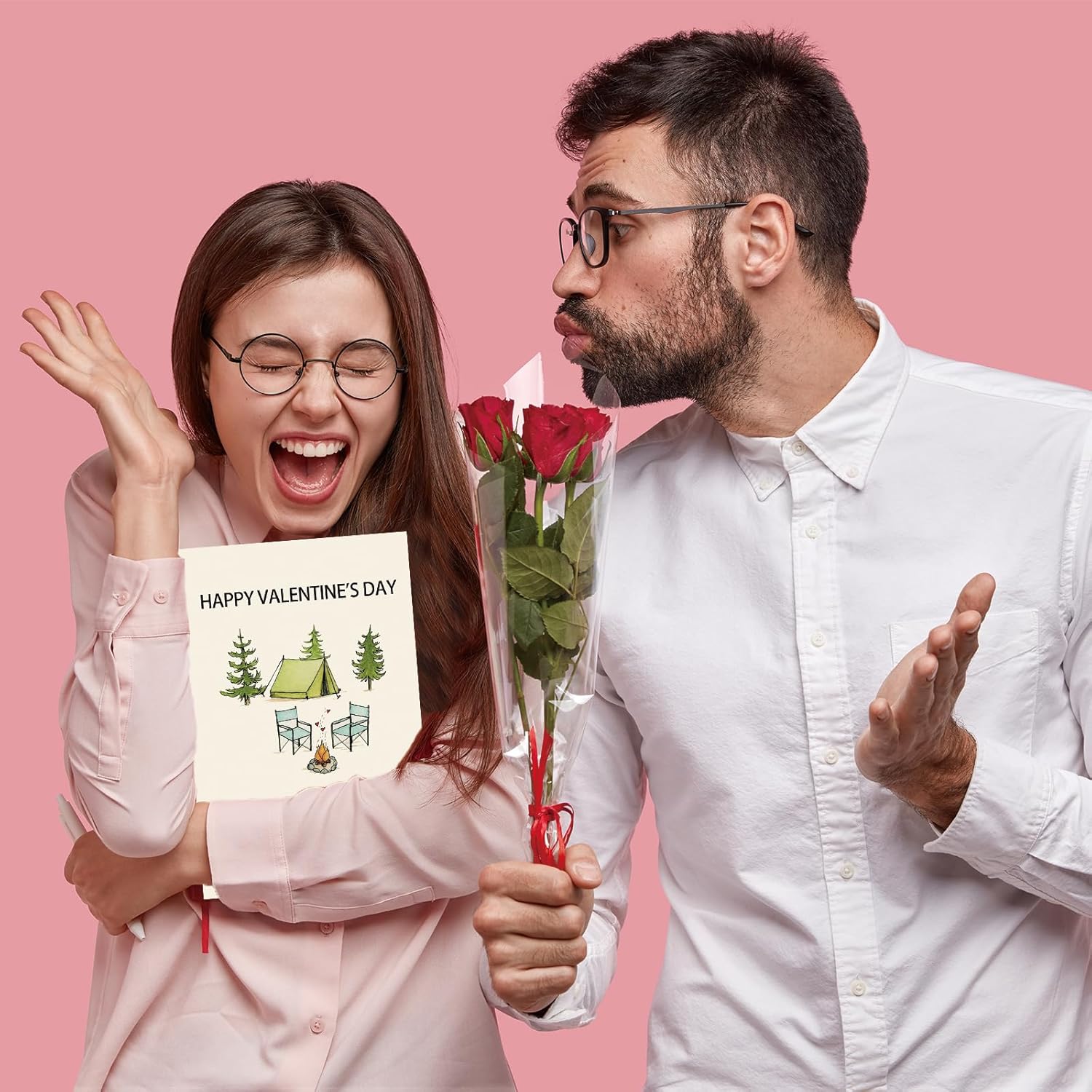 Funny Valentines Day Gifts Card For Husband Wife Boyfriend Girlfriend Couple?Cute Valentines Day Gifts For Him Her?Romantic Love Adventure Greeting Cards