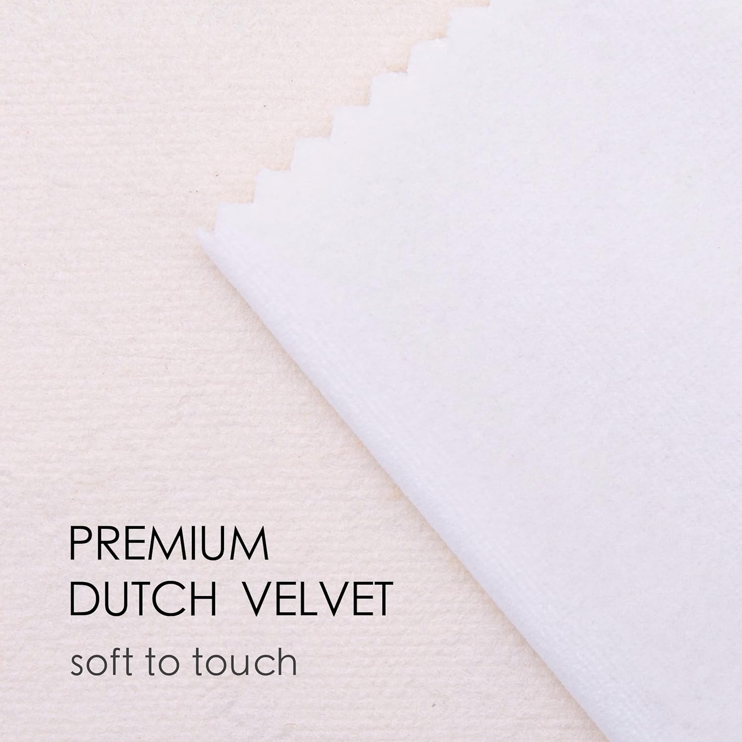 White Velvet Ribbon Set 3/8"" X 15 Yd Wooden Spool Fabric Trim 3 Rolls * 5 Yd For Christmas Wreath Decoration Handmade Craft Ornaments Gift Wrapping & Bow Making (Cream)