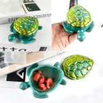 Sea Turtle Box Resin Mold With Lid, Creative Container Epoxy Resin Casting Mould, Sea Animal Silicone Storage Mold Diy Jewelry Holder Trinket Plate Resin Clay Craft Art Supplies Making Home Decor