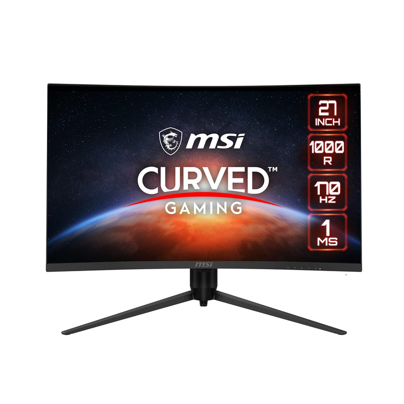 MSI G271CQP E2, 27" Gaming Monitor, 2560 x 1440 (QHD), VA, 170Hz, FreeSync Pre