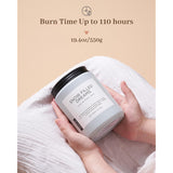Snow Filled Dreams Winter Large Scented Candles, 19.4Oz 110 Hour Clean Non Toxic Long Lasting Candle Organic Natural Soy Wax Candle Gifts For Women Men
