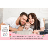 Mothers Day Card-For For New Moms, Card Set With Envelope And Stickers For First Time Mom Pregnant Mom Mother To Be Mommy