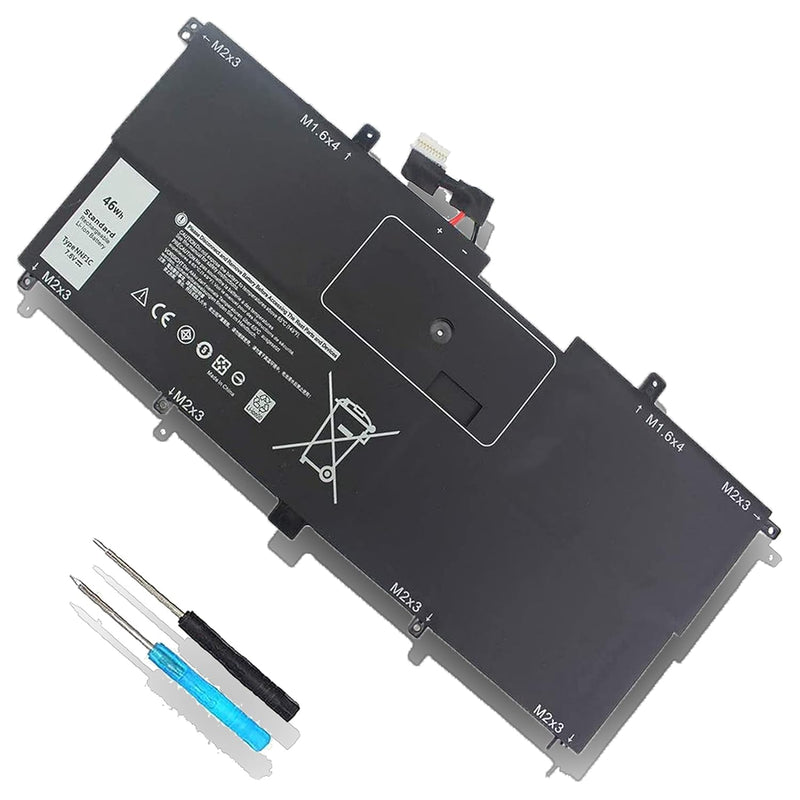 46Wh Type Nnf1C Battery Compatible With Dell Xps 13 2 In 1 9365 Xps 13 9365 2-