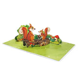 Cutpopup Mothers Day Card Pop Up, 3D Birthday Greeting Card, Mother'S Day Card For Women, Mom, Wife, Grandma, Aunt, Daughter (Mama Chipmunk)