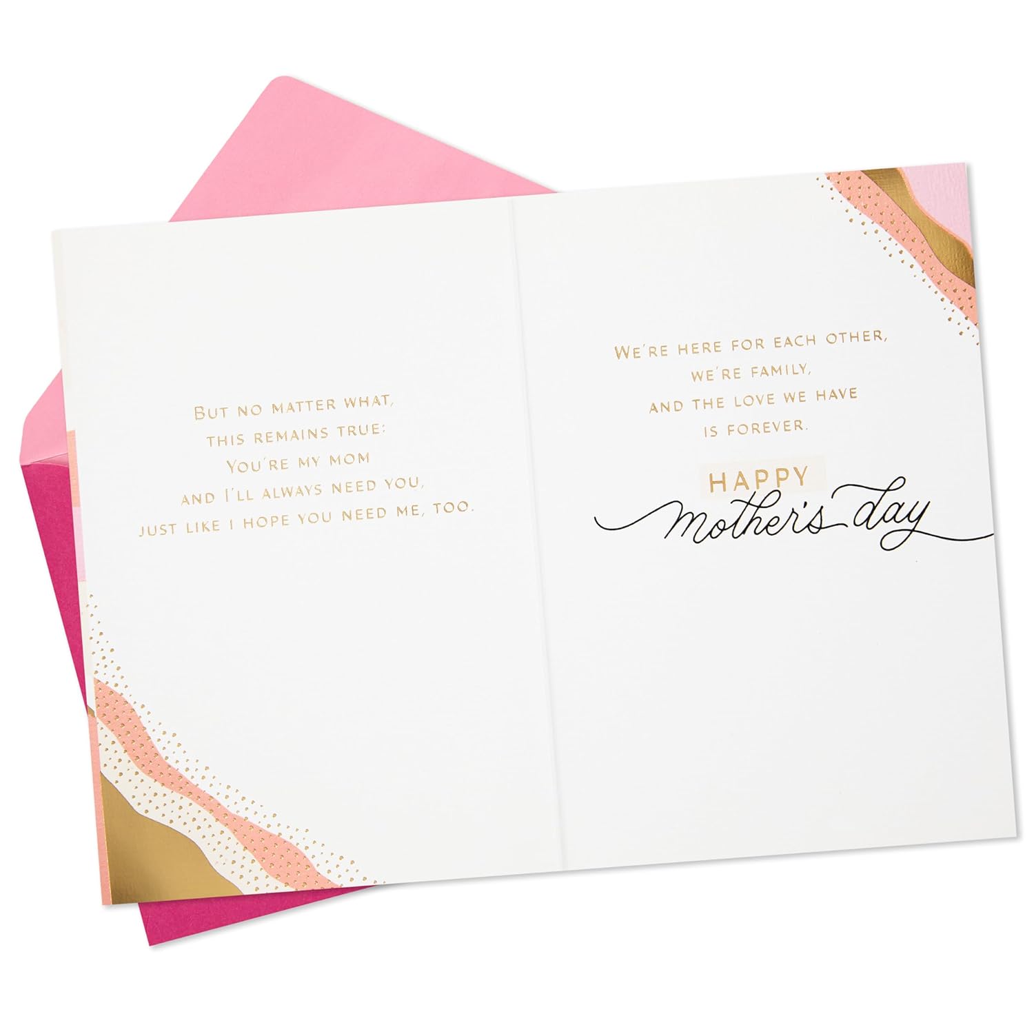 Hallmark Mother's Day Card from Daughter (Total Opposites or Exactly Alike)