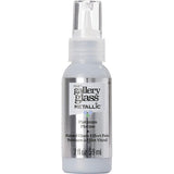 Gallery Glass Platinum Stained Glass 2 fl oz Brilliant Metallic Finish Paint, Perfect for Easy to Apply DIY Arts and Crafts, 19680