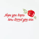Hallmark Signature Mother's Day Card for Husband or Wife (Quilled Paper Roses) for Anniversary, Romantic Birthday, Wedding, Love