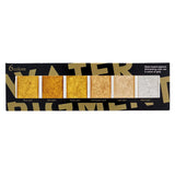 Golden Artistry: 6 Metallic Watercolor Paints Including Lustrous Gold For Professional Artwork