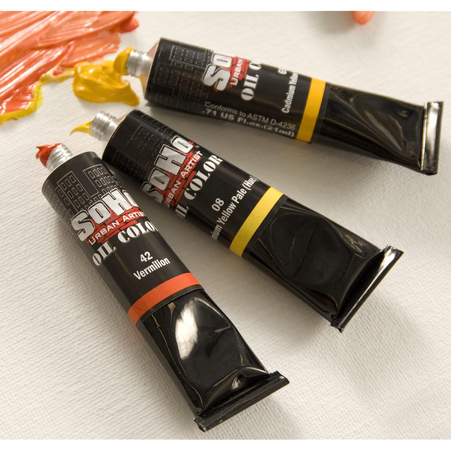 Oil Paint Value Set Of 24-12Ml Tubes, Triple-Milled Oils With Refined Linseed - Smooth Application, True Color Mixes, Ideal For Brushes & Palette Knives