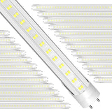 24 Pack 4FT LED T8 T10 T12 Tube Lights 28W 4000LM 5000K Dual End Ballast Bypass Bulbs