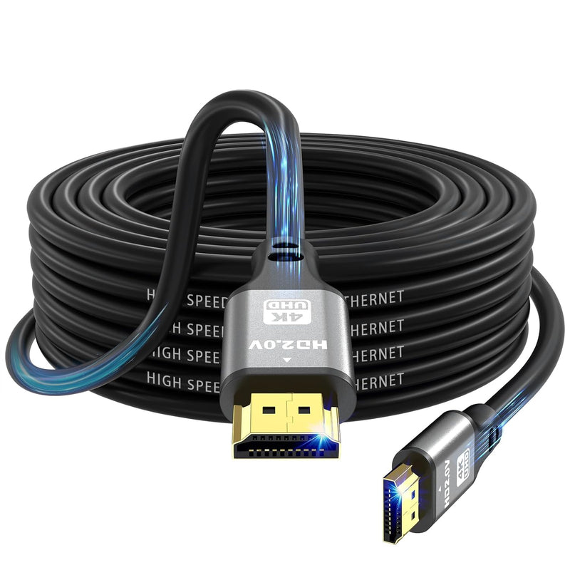 Hdmi Cable 40Ft, 4K@60Hz, 18Gbps High Speed Hdmi 2.0 Cord, Ultra Hd,Ethernet A