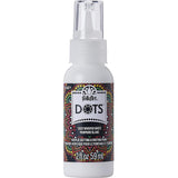 FolkArt Dots Acrylic Craft Paint, Whisper White 2 fl oz Vibrant Multi-Surface Dot Paint Perfect for Easy to Apply DIY Arts and Crafts, 12037