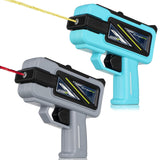 2 Pcs Alcohol Shot Gun Gift For Christmas, 4 Oz Beverage Shooter Shot Glass Adult Beverage Shooter Beer Gun For White Elephant Bachelor Party, Long Range Stream For Party(Gray, Blue)