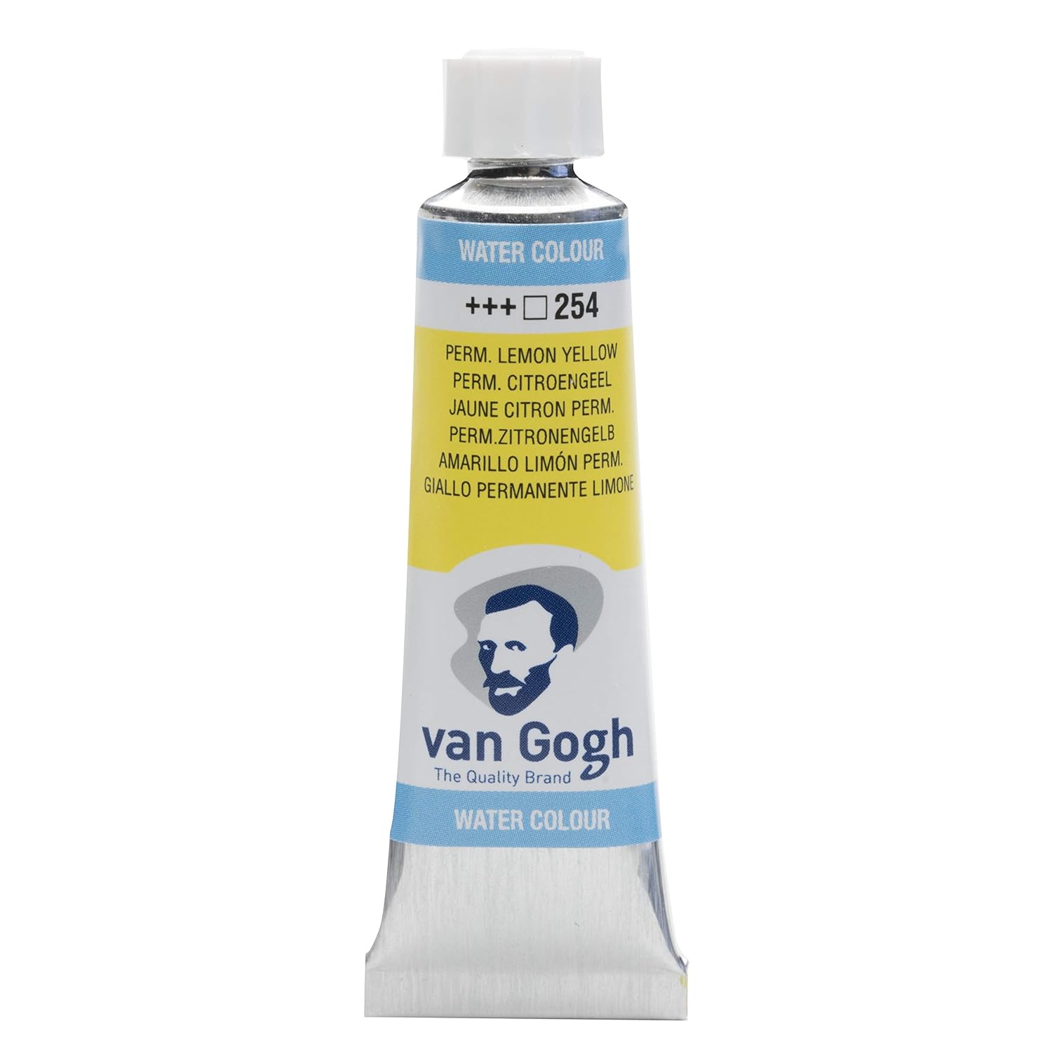 Watercolor Paint, 10Ml Tube, Permanent Lemon Yellow 254