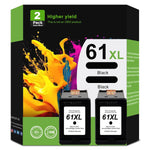 61XL Black Ink 2-Pack for 5530, 4500, 2540, 4630 Printers