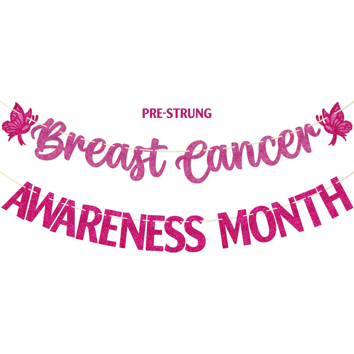 Breast Cancer Awareness Month Banner, NO DIY