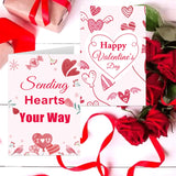 Happy Valentine'S Day Cards 24 Pack Happy Heart Day Cards With Envelopes Valentine'S Day Decorations Heart Card Heart Cards For Valentine Gift Wrap