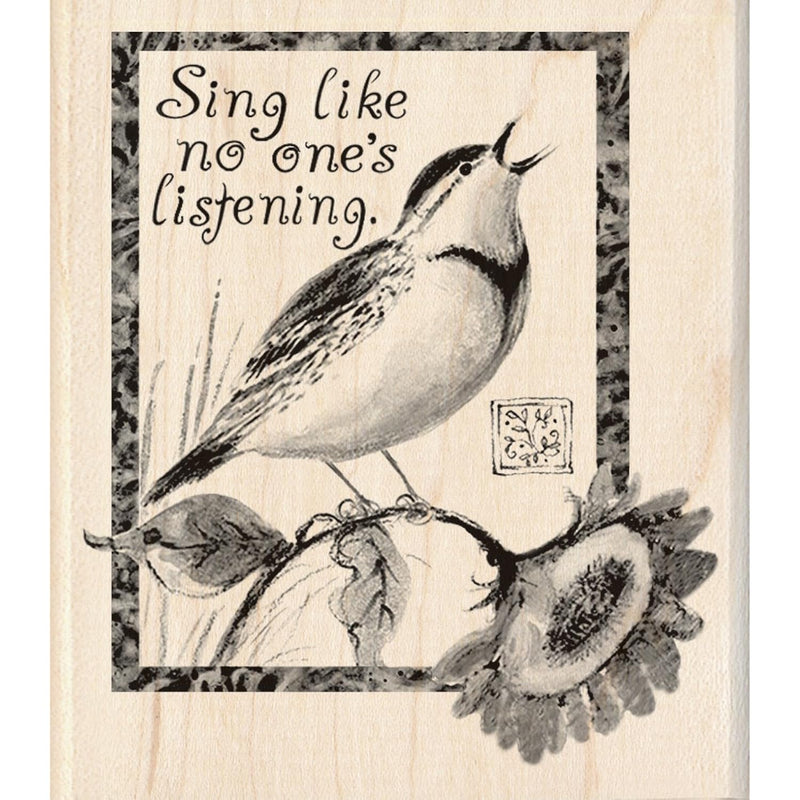 Wood Stamp, Sing Like No Other