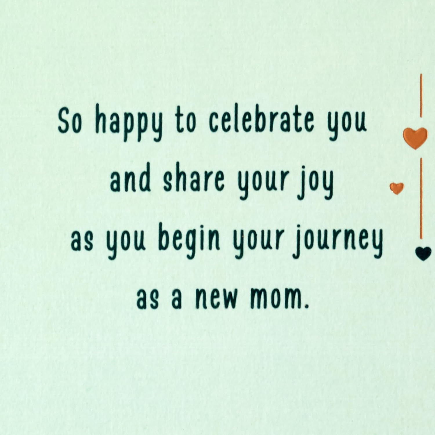 Hallmark First Mother's Day Card for New Mom (Sweetness and Love) for Wife, Daughter, Daughter in Law, Friend