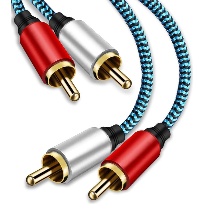 2Rca To 2Rca Cable 30 Ft Rca Cable 2Rca Male To 2Rca Male Stereo Audio Cable F