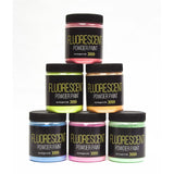 Jack Richeson Powder Paint Set 6 Color Fluorescent
