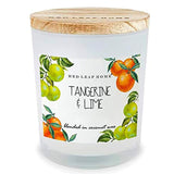 Tangerine Lime Jar Candle With Wooden Lid | Sonoma Collection, Large | Citrus, Fruit, Floral | 15.5Oz