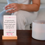 Funny Affirmation Cards For Women With Stand - Daily Motivational And Inspirational Cards - Funny Gift For Women - White Elephant Gifts Funny