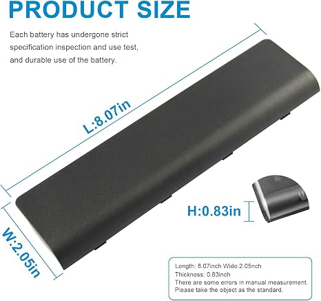 HP Pavilion G6 G7 G62 Battery MU06 MU09 593553-001 Presario CQ56 CQ62