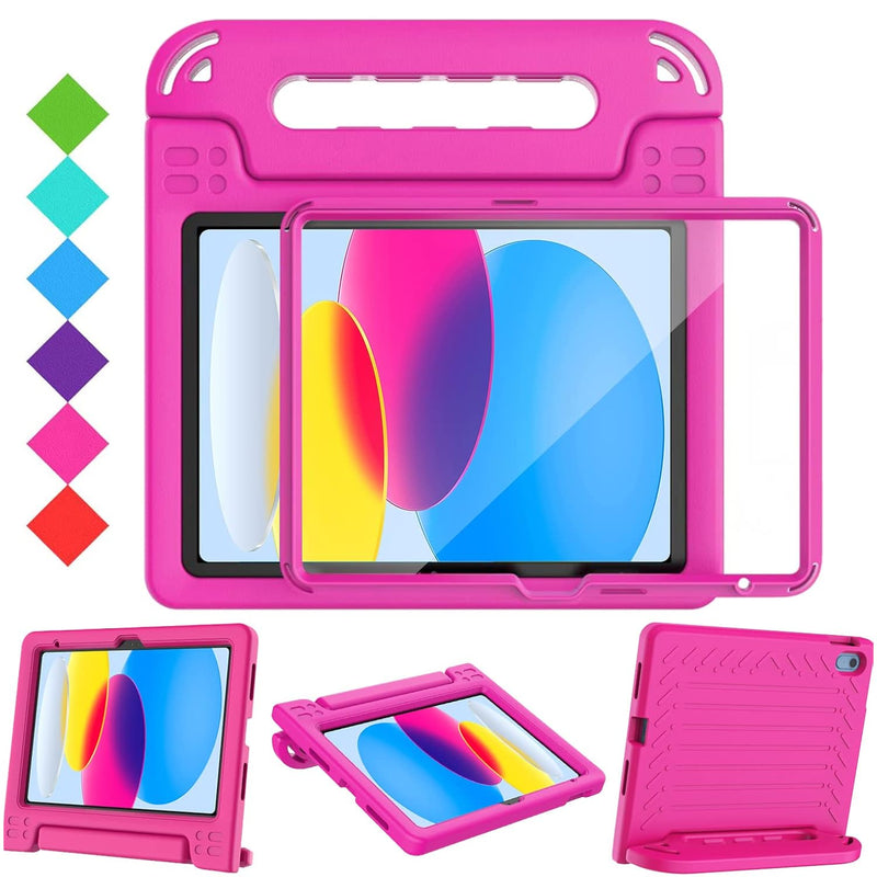 Kids Case For Ipad 10Th Generation 10.9" 2022 - With Built In Screen Protector