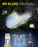 9007 LED Bulbs Combo Pack 40000LM High Brightness Headlight Conversion Kit 2 Pack