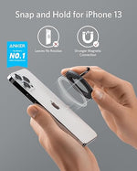 Magnetic Phone Grip, 610 Ring Holder & Kickstand for iPhone 14/13/12 Series