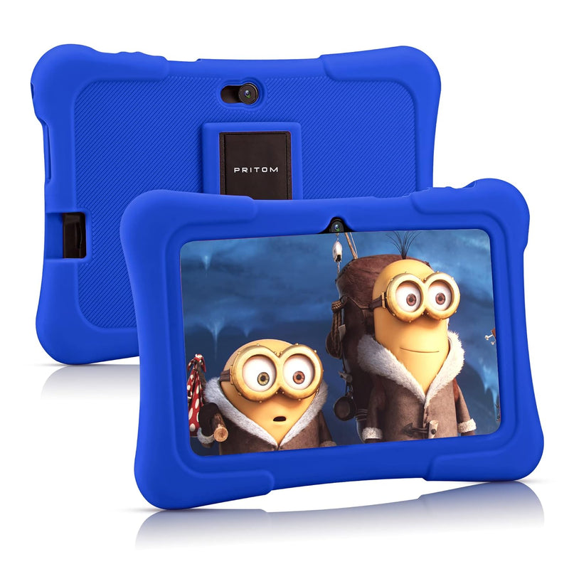 7 Inch Kids Tablet, Quad Core Android 10, 32 Gb Rom, Wifi, Bluetooth, Dual Cam