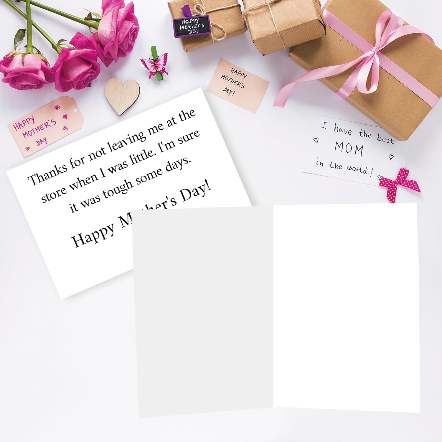 Happy Mothers Day Gift For Mom, Funny Mother'S Day Card From Son Daughter For Her, Thank Mom Greeting Card
