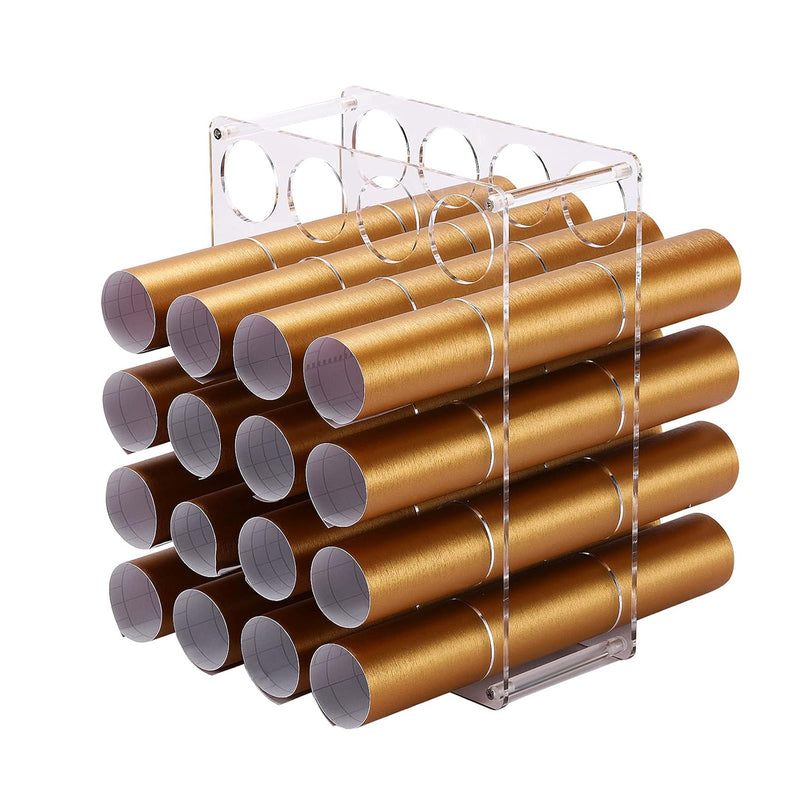 Vinyl Roll Storage Rack, Sturdy Vinyl Roll Holder, Vinyl Storage Organizer For