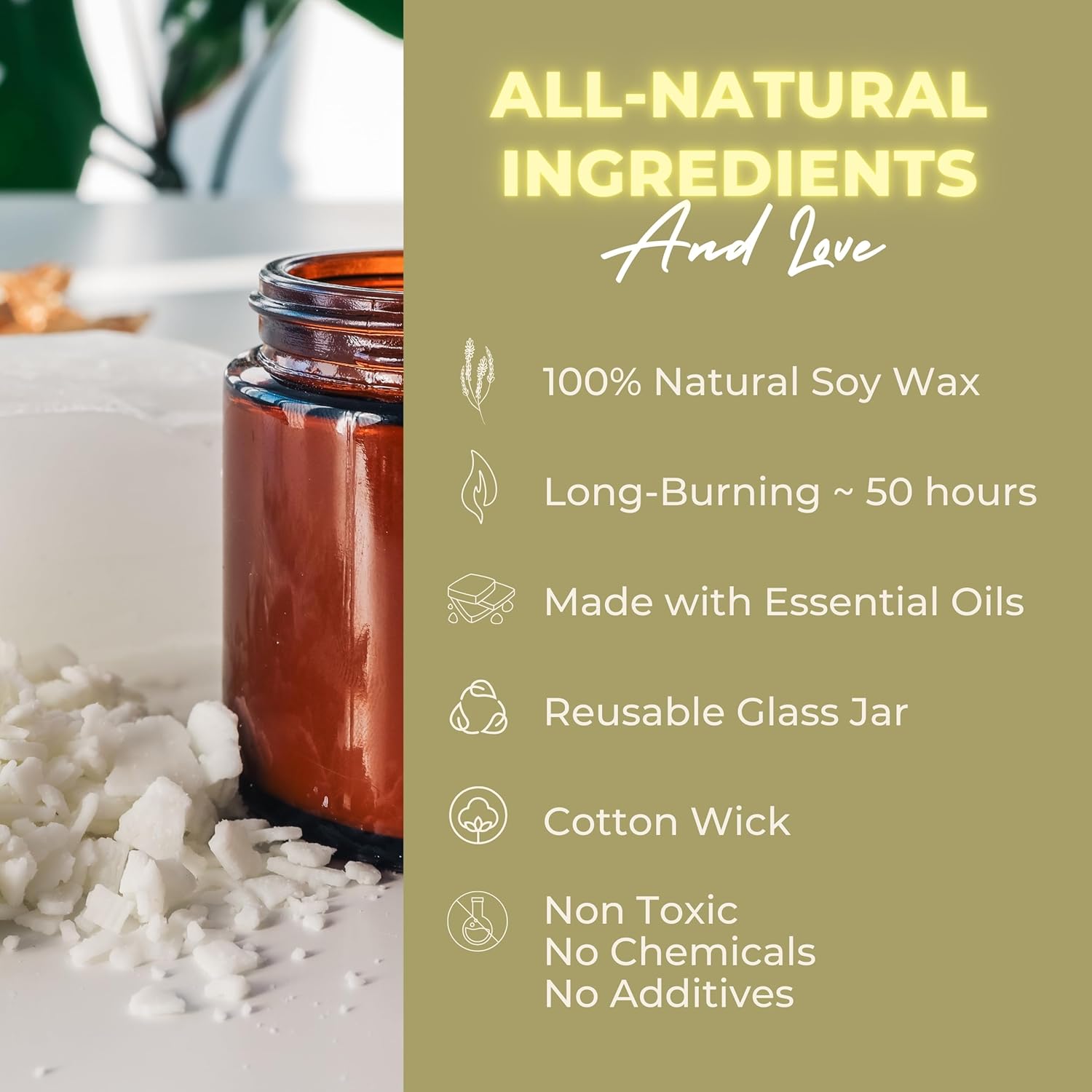 Scented Candle For Women Empowerment | 100% Soy Wax, Lavender Vanilla | Birthday Gifts For Women, Best Friends, Sister, Mom, Coworker | Strong Woman Present For New Job Promotion, Good Luck, Christmas