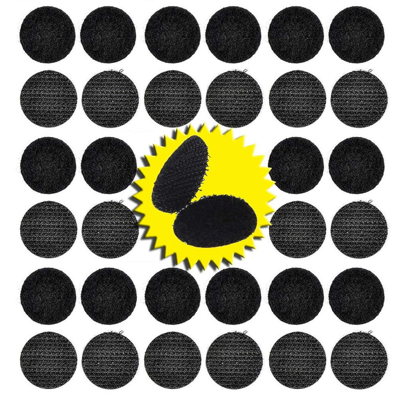 256Pcs Heavy Duty Hook And Loop Dots 1 Inch In Diameter Self Adhesive Super St